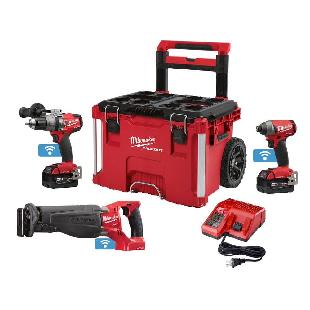 Milwaukee M18 FUEL ONE-KEY 18-Volt Lithium-Ion Brushless Cordless