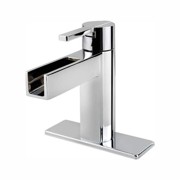 Pfister Vega Single Hole Single-Handle Bathroom Faucet in Polished Chrome