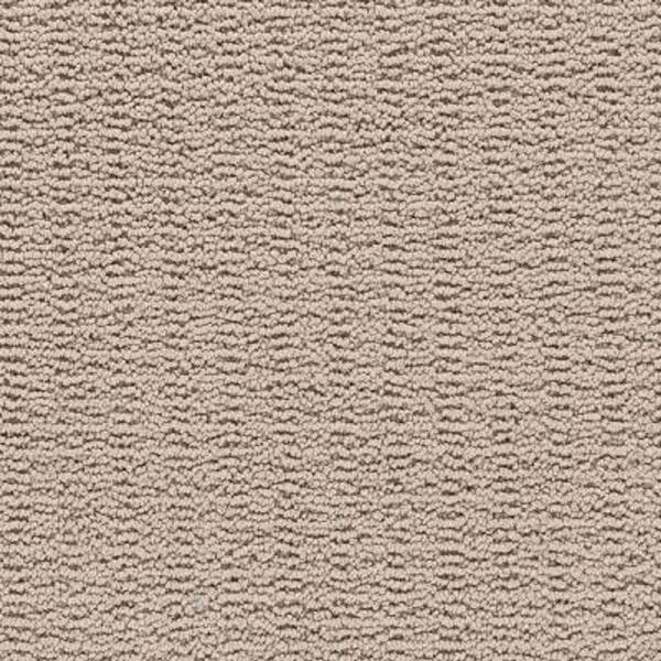Lifeproof 8 in. x 8 in. Loop Carpet Sample - Plumlee -Color Sea Pearl