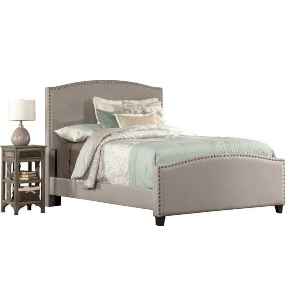Hilale Furniture Kerstein Gray Dove, Bed Headboard And Footboard Queen