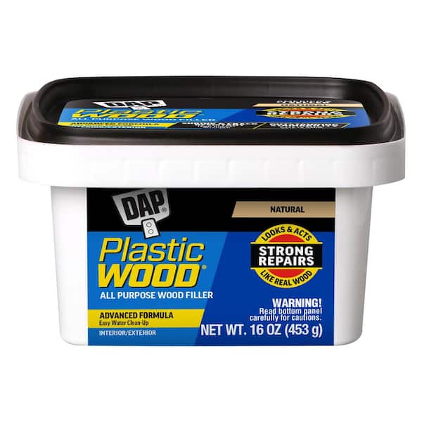 Plastic Wood 16 oz. Natural Latex Wood Filler (8-Pack)