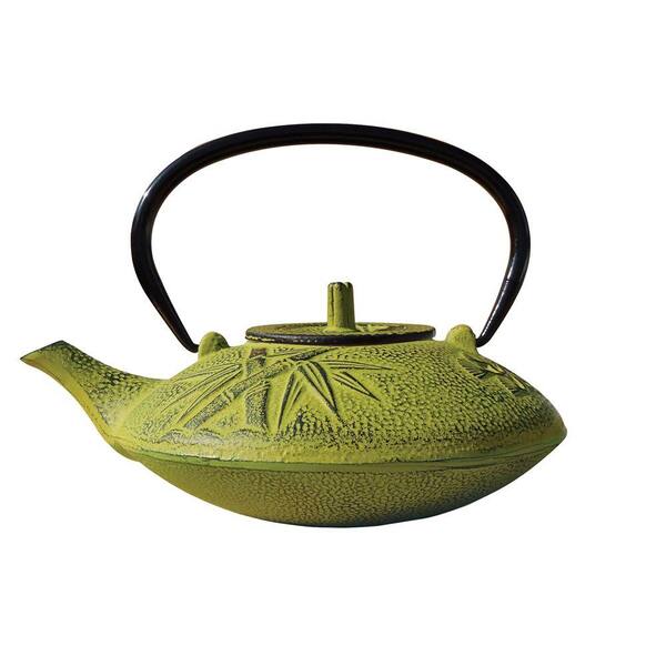 Old Dutch Sakura 4.62-Cup Teapot in Moss Green