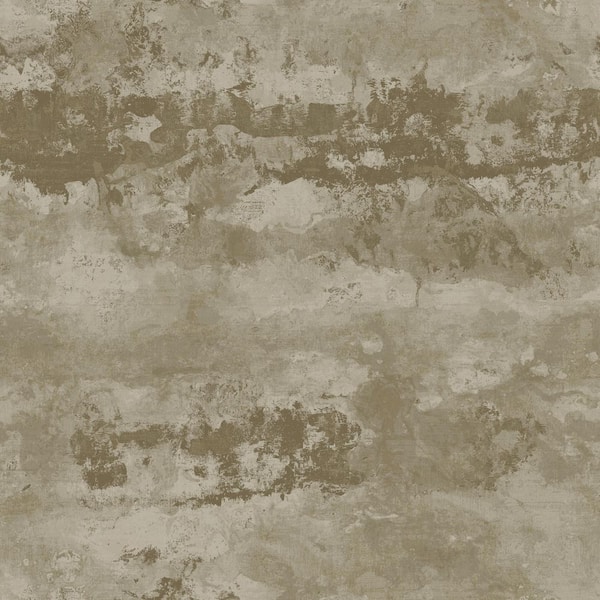 Unbranded Elegance Collection Bronze Abstract Perfect Storm Shimmer Finish Non-Pasted Non-Woven Wallpaper Sample