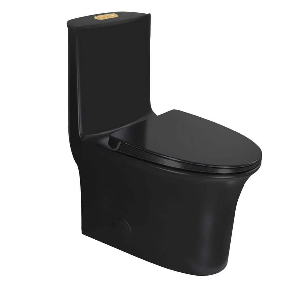 Yingze Standard Height One-Piece 1.1/1.6 GPF Dual Flush Elongated