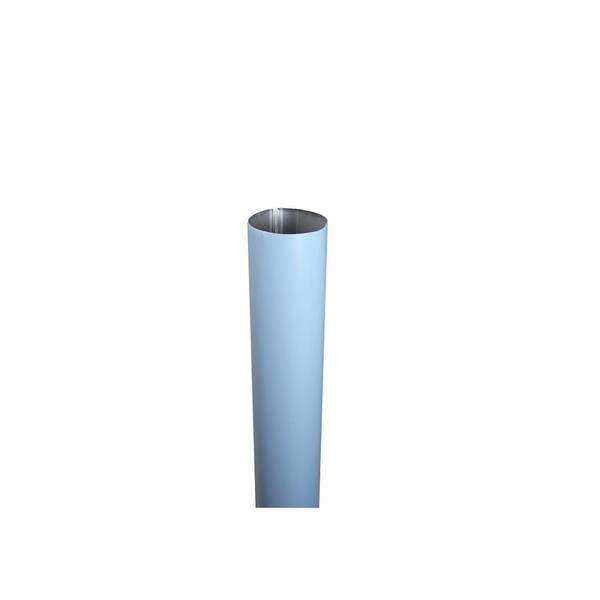 Spectra Metals 4 in. x 10 ft. Round Traditional Blue Downpipe