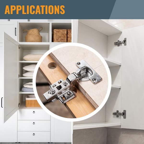 POWERTEC Concealed Hinge Jig with 35 mm Forstner Bit for Cabinet