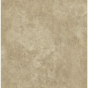 Spatula Effect Light Brown Paper Non-Pasted Strippable Wallpaper Roll (Cover 56.05 sq. ft.)