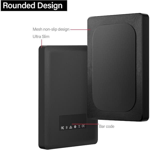 EKIEUDL 500GB Ultra Slim Portable External Hard Drive HDD-USB 3.0