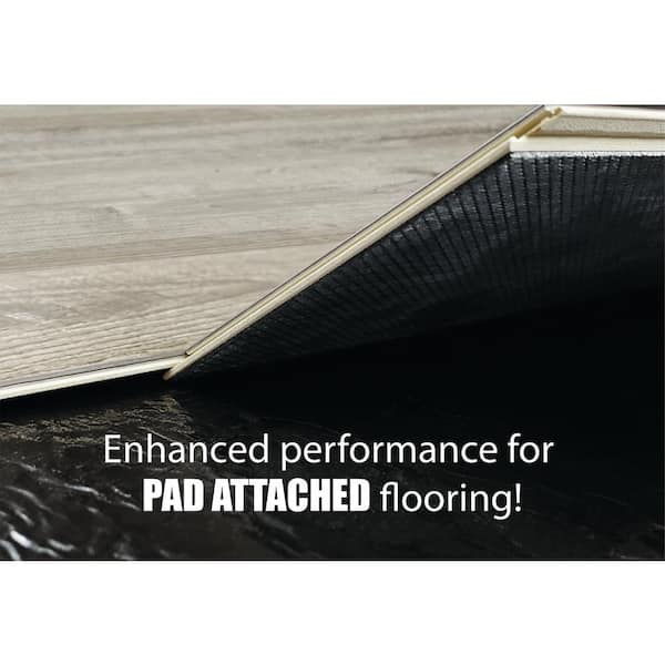 Installation: Merits of underlayment + attached pad - Floor