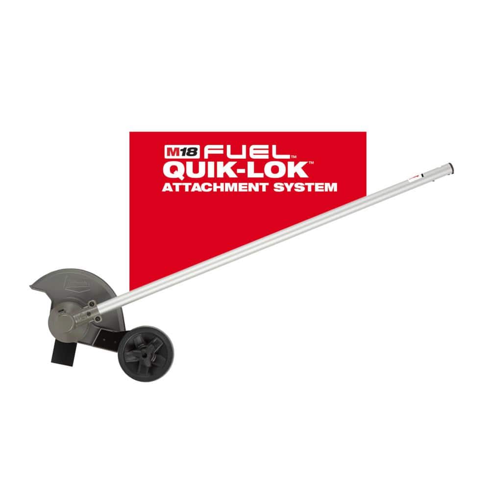 Milwaukee M18 FUEL in. Edger Attachment for Milwaukee QUIK-LOK Attachment  System 49-16-2718 The Home Depot