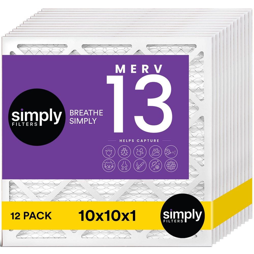 10 in. x 10 in. x 1 in. MERV 13 FPR 10 Pleated Furnace Air Filter (12-Pack) price history on PriceWatchPro