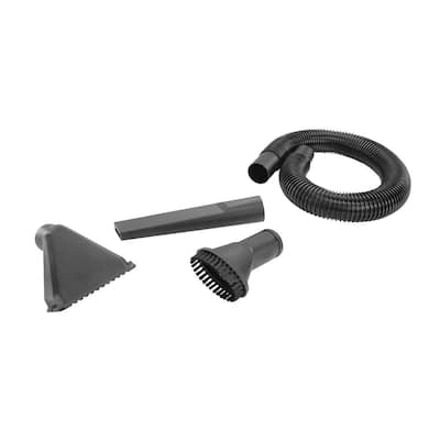 Hand Vacuum Accessory Kit with Crevice Tool, Floor Nozzle, Dust Brush and Flexible Hose