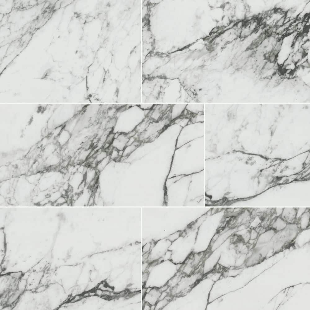 unoa 【Marble stone】No sleeve design Torano Statuario | Sintered Stone | HG Stones