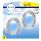 Small Spaces 0.50 oz Linen & Sky Scent Automatic Air Freshener Dispenser (2 Count)
