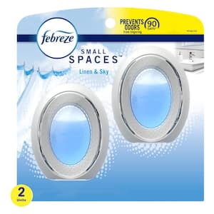 Small Spaces 0.50 oz Linen & Sky Scent Automatic Air Freshener Dispenser (2 Count)