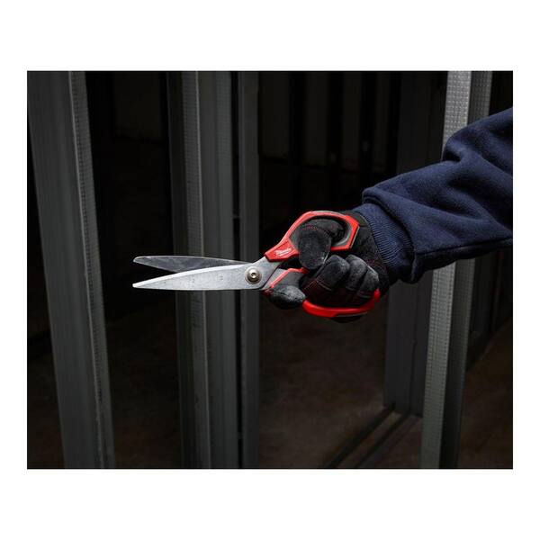 Milwaukee - Jobsite 4 in. Straight Blade Straight Scissors