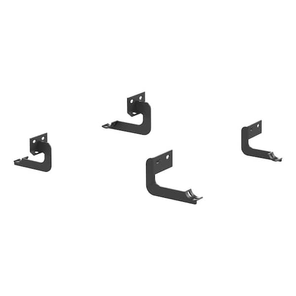 Aries 3-Inch Round Black Steel Nerf Bars, No-Drill, Select Ford F-150, Lincoln Mark LT
