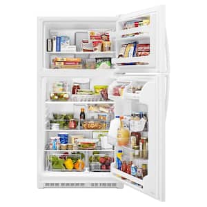 20 cu. ft. Top Freezer Refrigerator in White