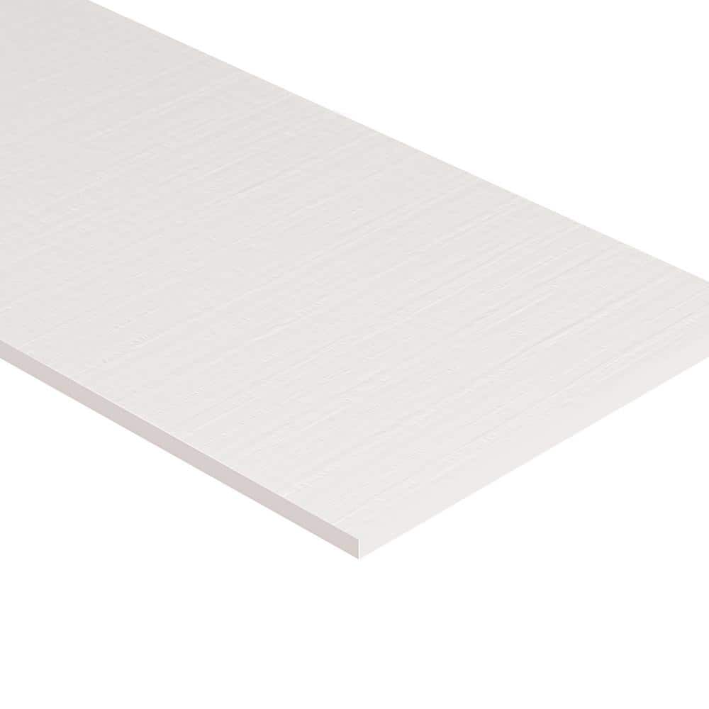 Angela Harris White Matte Ceramic Rectangular Wall Tile