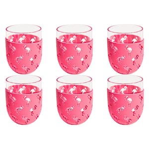 Party Sleeve 15 oz. Contemporary Dishwasher Safe Wine Glass Set (Set of 6)