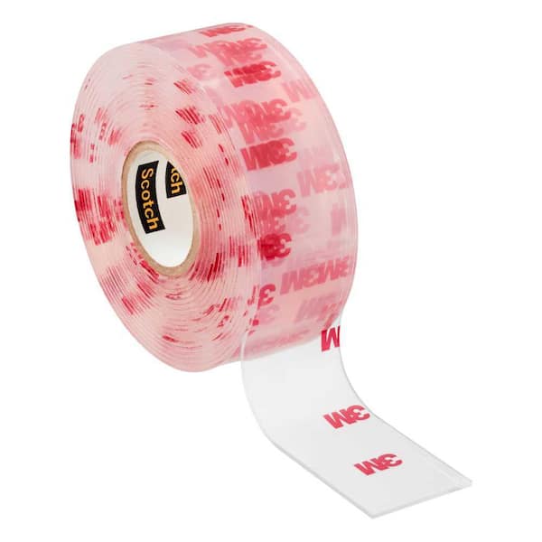 Double-sided Clear Adhesive Tape, 3/4 19mm X 5 Yards 4.6 Meters