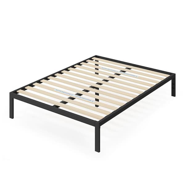 Zinus Black Full Metal Platform Bed Frame Without Headboard