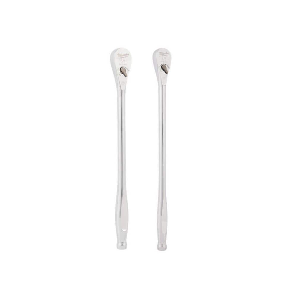 3/8 in. Drive 90-Tooth 12 in. Extended Ratchet with 1/2 in. Drive 90-Tooth 18 in. Extended Ratchet (2-Piece) price history on PriceWatchPro