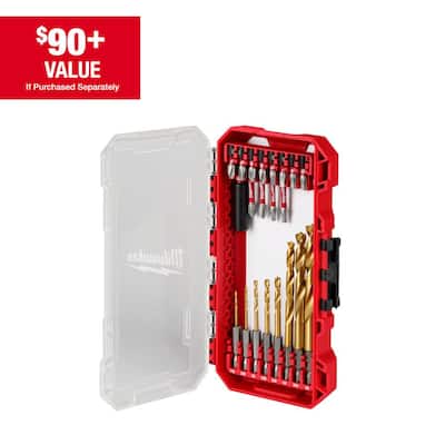 Milwaukee SHOCKWAVE Impact Duty Drill & Drive Set (21-Piece)
