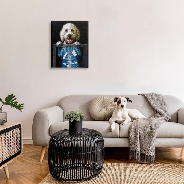Stupell Industries Funny Dog X-Ray Snacks by Lucia Heffernan 1