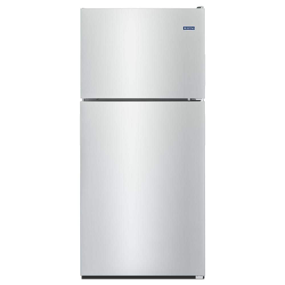 Maytag 18 cu. ft. Top Freezer Refrigerator in Monochromatic