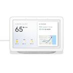 Nest Hub 1st Gen - Smart Home Speaker and 7" Display with Google Assistant - Chalk