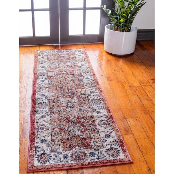 Utopia Antheia Terracotta 2' 7 x 10' 0 Runner Rug