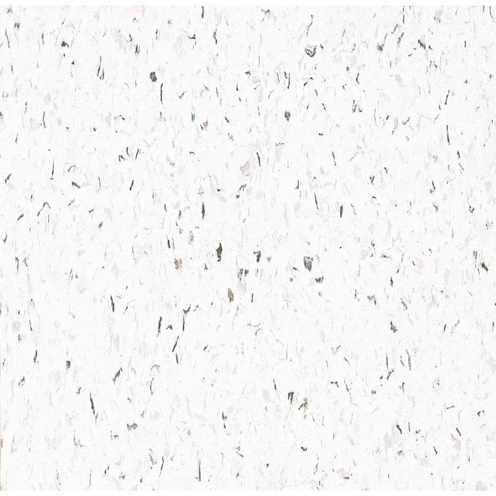 Imperial Texture VCT 12 in. x 12 in. Classic White Standard Excelon Commerc