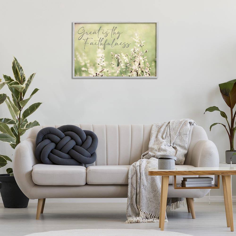 Spiritual Faithfulness with Florals by Erin Marie Gray Framed Religious Giclee Art Print 20 in. x 30 in. price history on PriceWatchPro