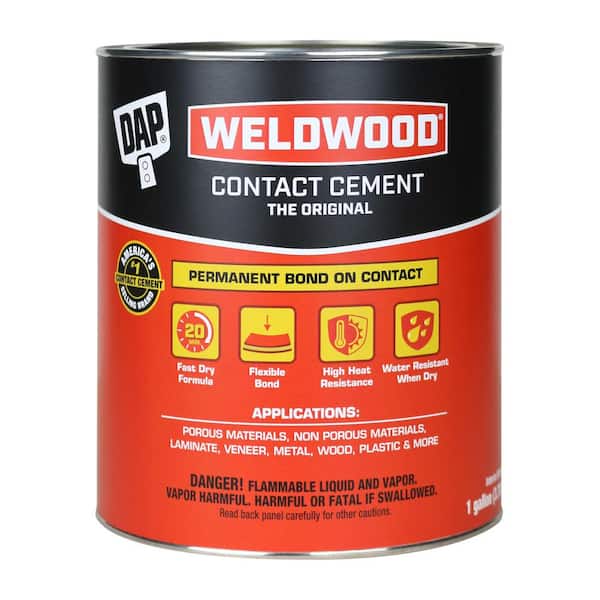 DAP Weldwood 128 fl. oz. Original Contact Cement