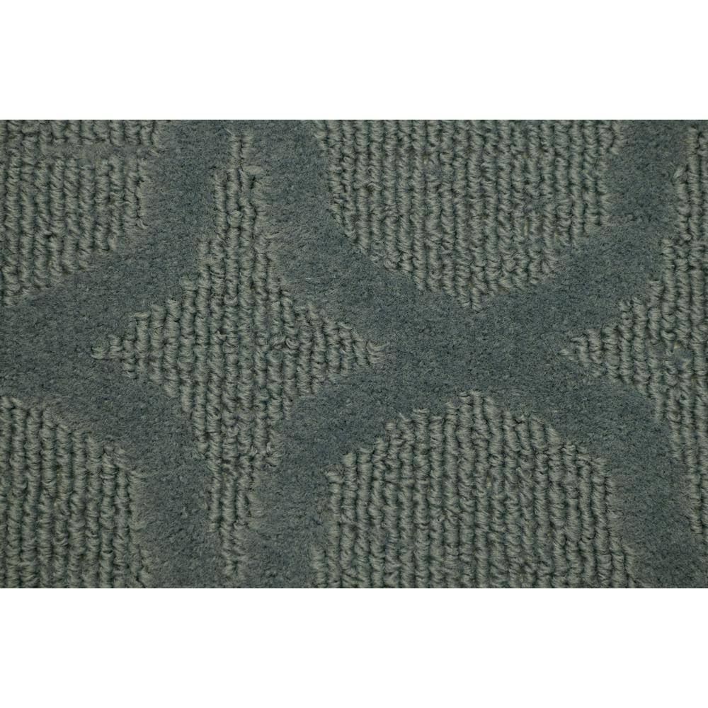 Sparta Gray Trellis 9' x 12' Tufted Rectangular Area Rug