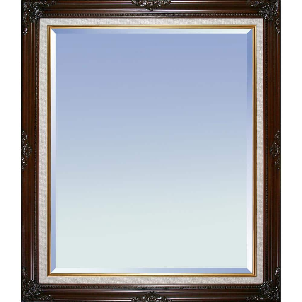 LA PASTICHE 24 In W X 20 In H Wood Vintage Cherry Framed Modern   La Pastiche Wall Mirrors Bvm2024 Fr B5w20x24 64 1000 