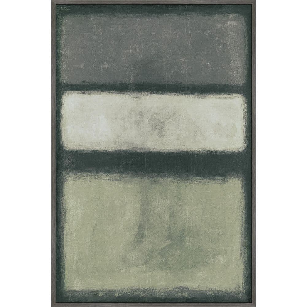 Direct Influence by Marmont Hill Floater Framed Canvas Abstract Art Print 4