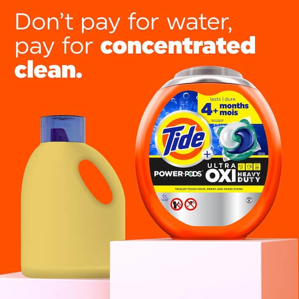 Tide Ultra Oxi Power Pods - 45 / Pack - Orange Tide Ultra Oxi Power Pods - 45 / Pack - Orange