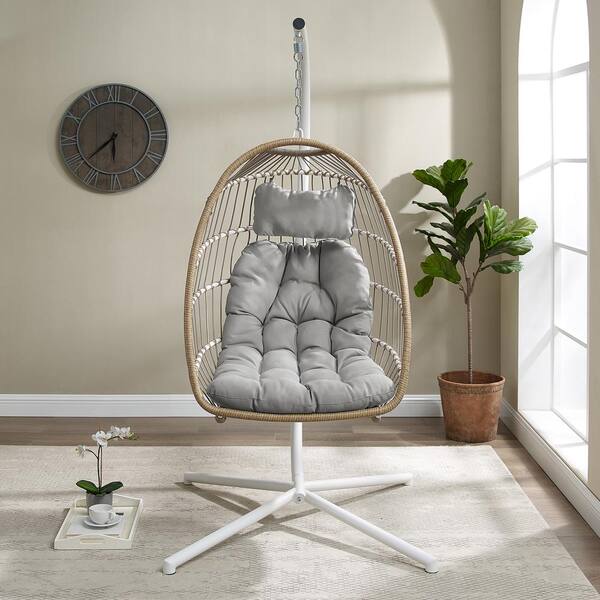 Walker Edison Furniture Company 1-Person Brown Rattan Patio