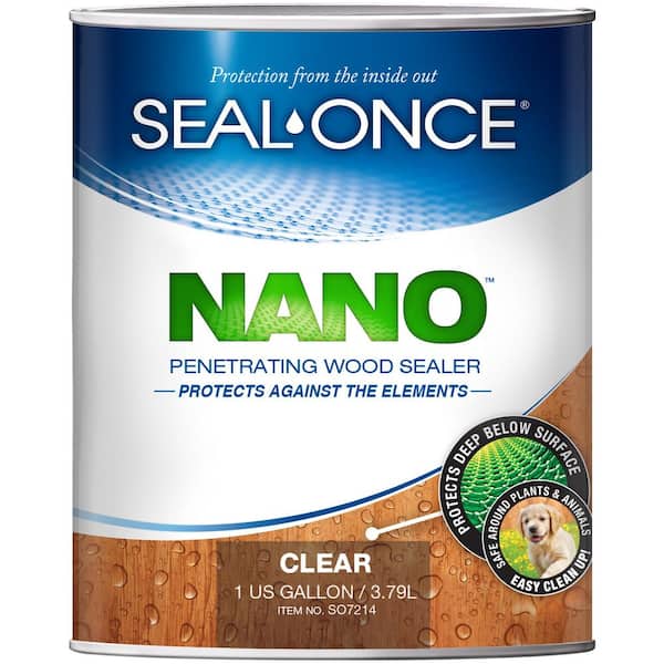 Seal Once 1 gal. S Once Nano Exterior Stain