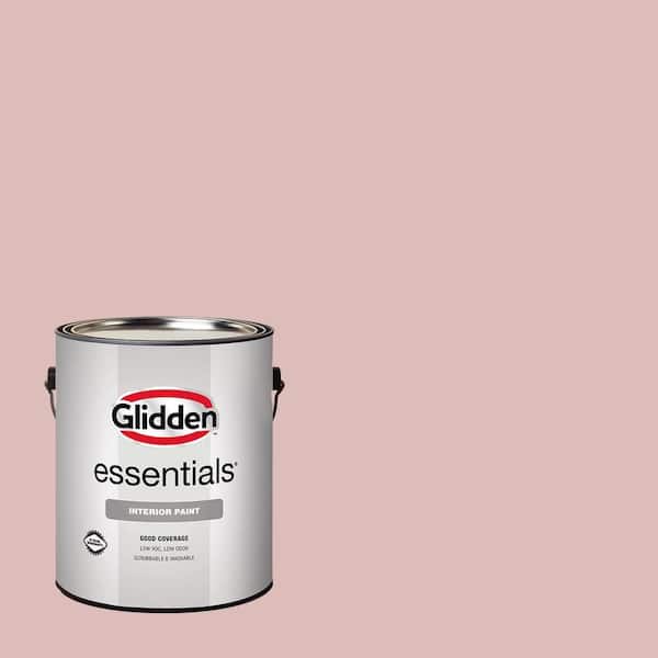 Glidden Essentials 1 gal. PPG1052-3 Strawflower Flat Interior Paint