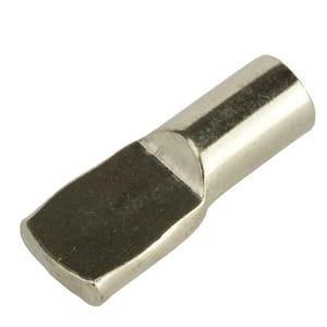 5 mm Nickel Shelf Support Spoon (12-Pack)