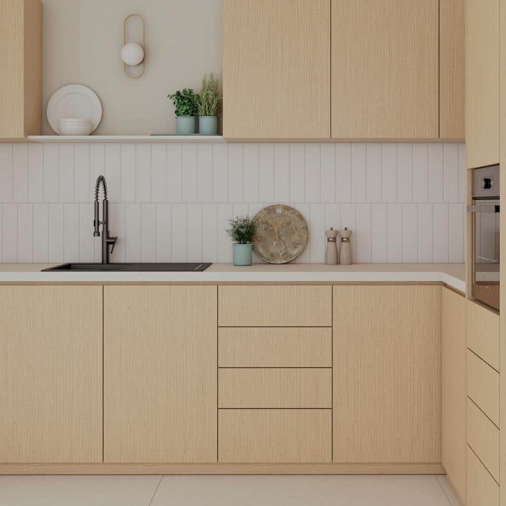 White Matte 3x12 Ceramic Subway Wall Tile