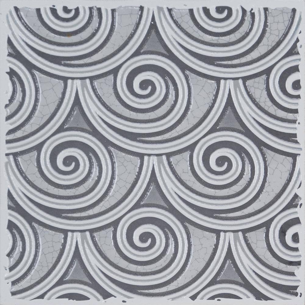 KANTU Missouri 6 in. x 6 in. Textured Decorative Ceramic Wall Tile (36