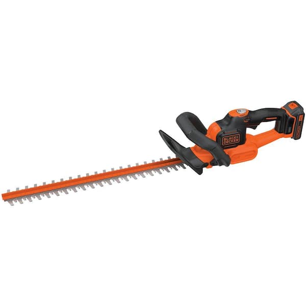BLACK+DECKER LHT321 20V MAX 22in. Cordless Battery Powered Hedge Trimmer Kit with (1) 1.5Ah Battery & Charger - 1
