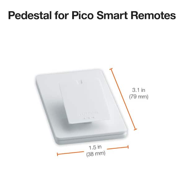 Lutron Caseta Pedestal for Pico Remoteas, White (L-PED1-WH)