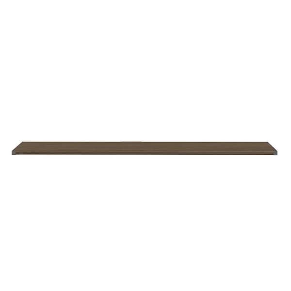 Reynolds 48 in W x 1 in H Brown Laminate Board Traditional Closet System Top Shelf Kit w/ Hardware