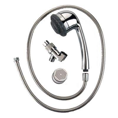 Chrome Handheld Showerhead with Filter and 5 Spray Settings