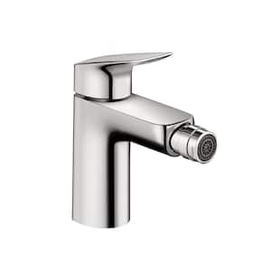 Logis Single-Handle Bidet Faucet with Drain in Chrome